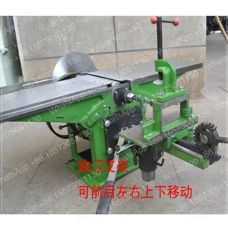 Three-in-one multifunctional table planer, woodworking planer 300 type table planer