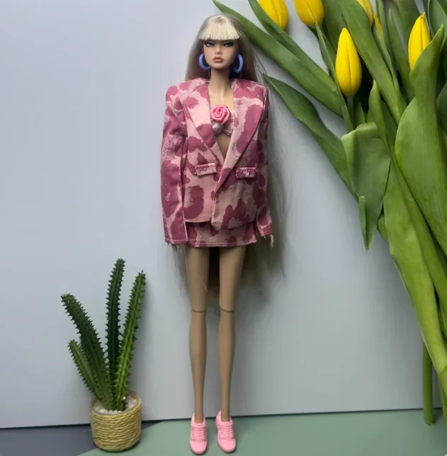 

New Style Doll Clothes Accessories Fashion Pretty Dress Outfit For 1/6 Scale BB FR Dolls Fashion Doll Costume Girl Birthday Gift