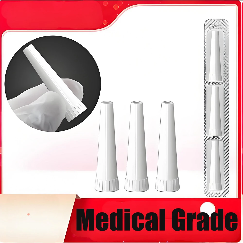 

6-60 шт. одноразовый аппликатор от геморроя, мазь от геморроя, сжимание, подключение лекарств, домработница на медицинской пробке, головка трубки