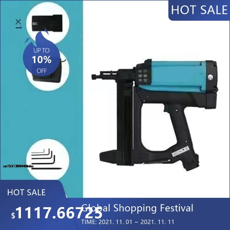 7.2V Lithium Battery 4018 GSR40 Gas Powered Automatic Nail Gun Heavy Duty Pneumatic Fastening Tool For Structural Framing