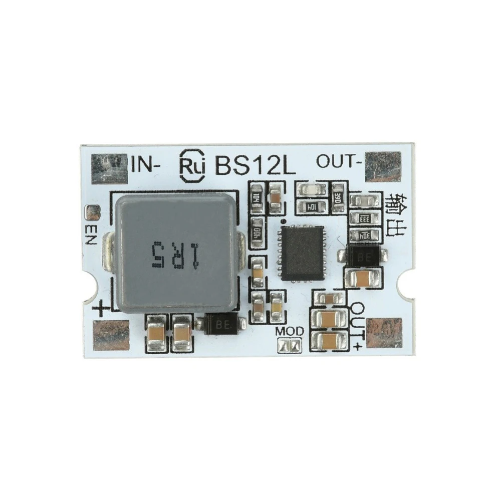 

DC-DC Boost Power Supply Module 2.7-11V to 5V/12V 10A with Short-Circuit Protection Mini Boost Power Board with TVS Input/Output