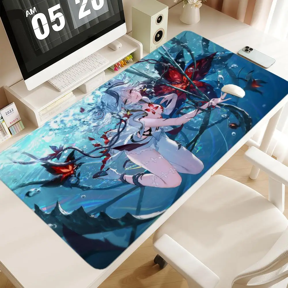 

Camellya Wuthering Waves Mouse Pad 1000x500 XXL Large For FPS eSports Gaming Non-slip Office Keyboard Mats Desk Mat