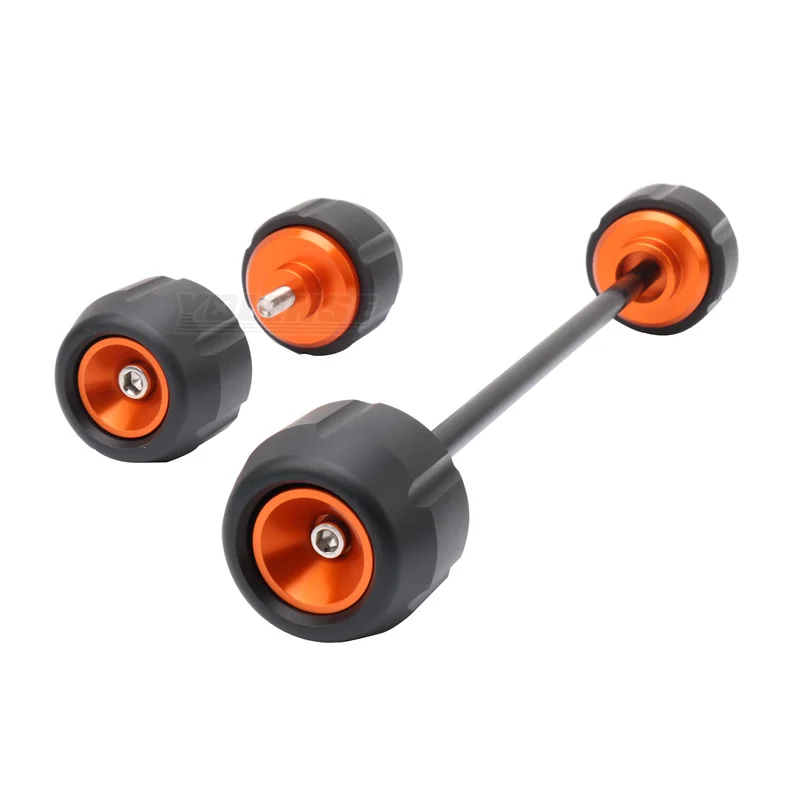 منزلقات لشوكة الاصطدام الأمامية والخلفية ، واقي العجلات ، ملحقات الدراجات النارية ، RC390 ، محور ، من من من من من الخلف ، من من من الخلف ، من من من الخلف إلى الأمام ،