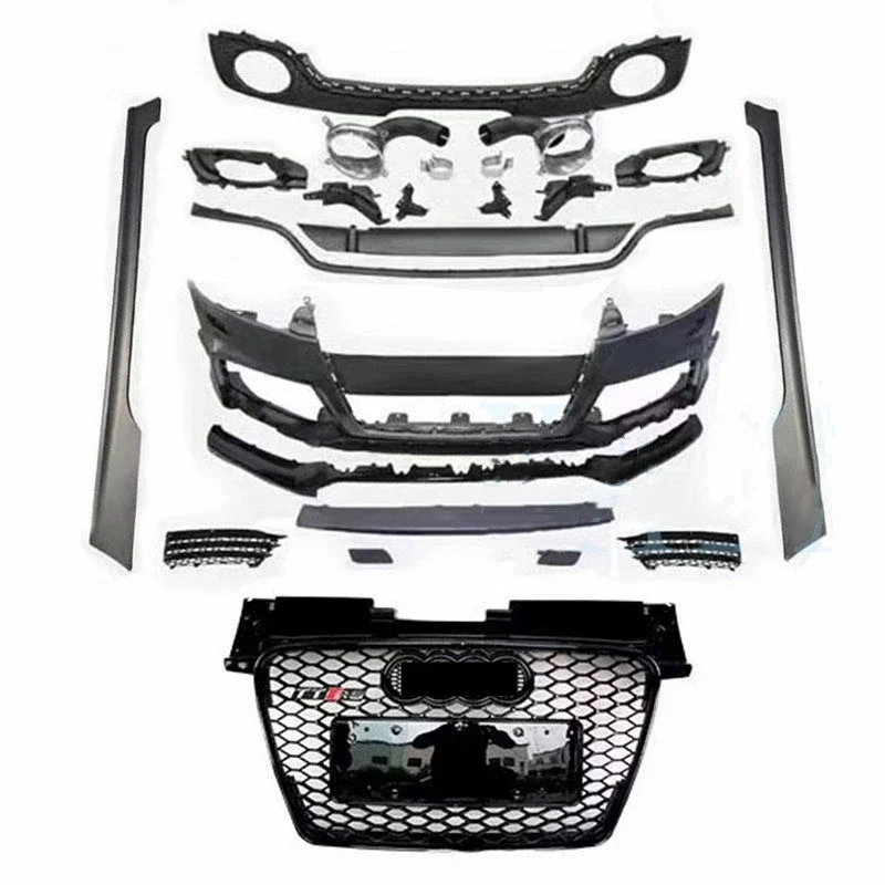 

BTC Factory Price car bodykit for Audi TT MK2 2008-2014 to TTRS Style front bumper rear lip grill side skirt tail throat