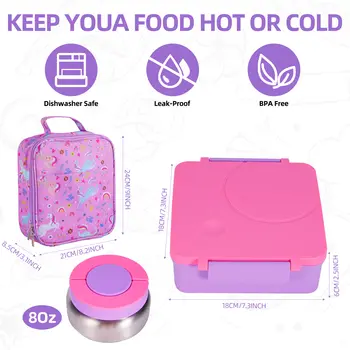 10 best sales Set di scatole per il pranzo bento - №5