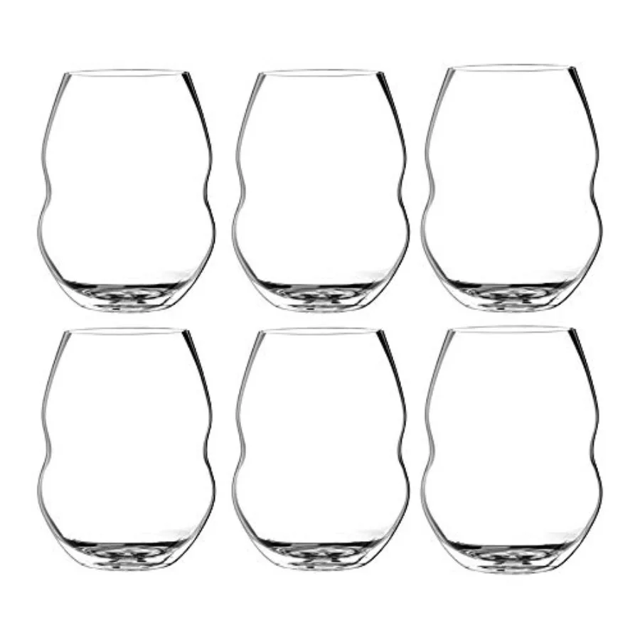 

Swirl Steml Red Wine Glass, Set of 6