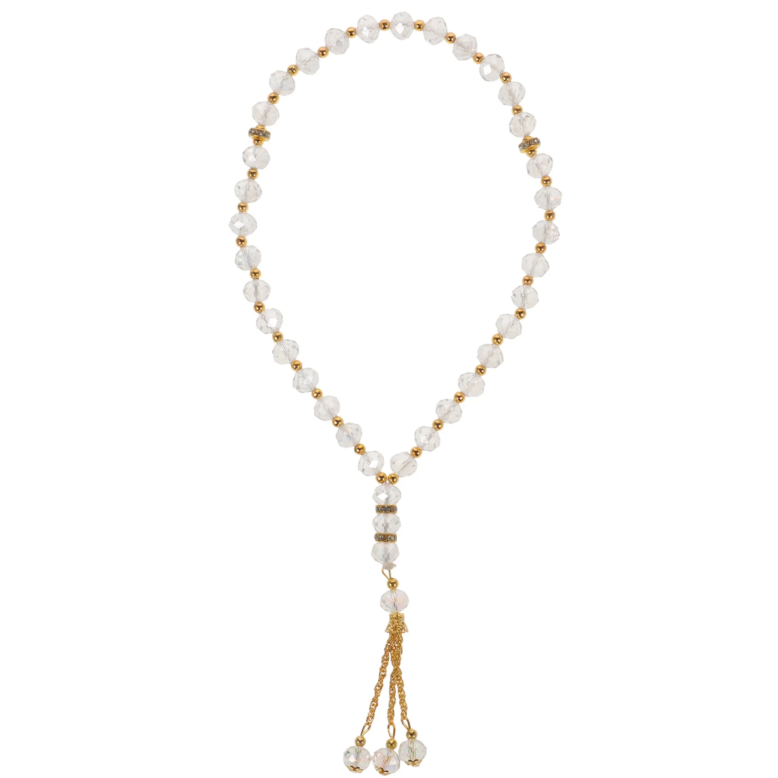 33 Beads Religious Rosary Muslim Prayer Bead String Smooth for Islamic Gatherings Rosary Muslim Worry Beads