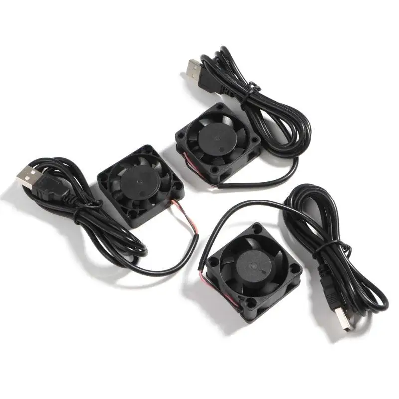 

R53C USB-вентиляторы Радиатор охлаждения процессора 5 В 2-контактные USB-вентиляторы для радиатора для компьютерного