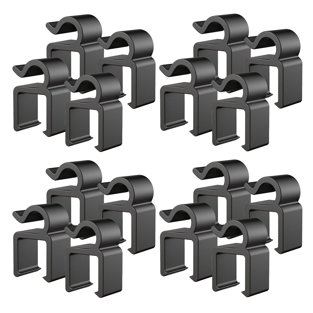 

20 Pcs Mobile Phone Holder Car Seat Headrest Hooks Bag Storage Hook Plastic Versatile Design Sturdy Reliable Multiscenario