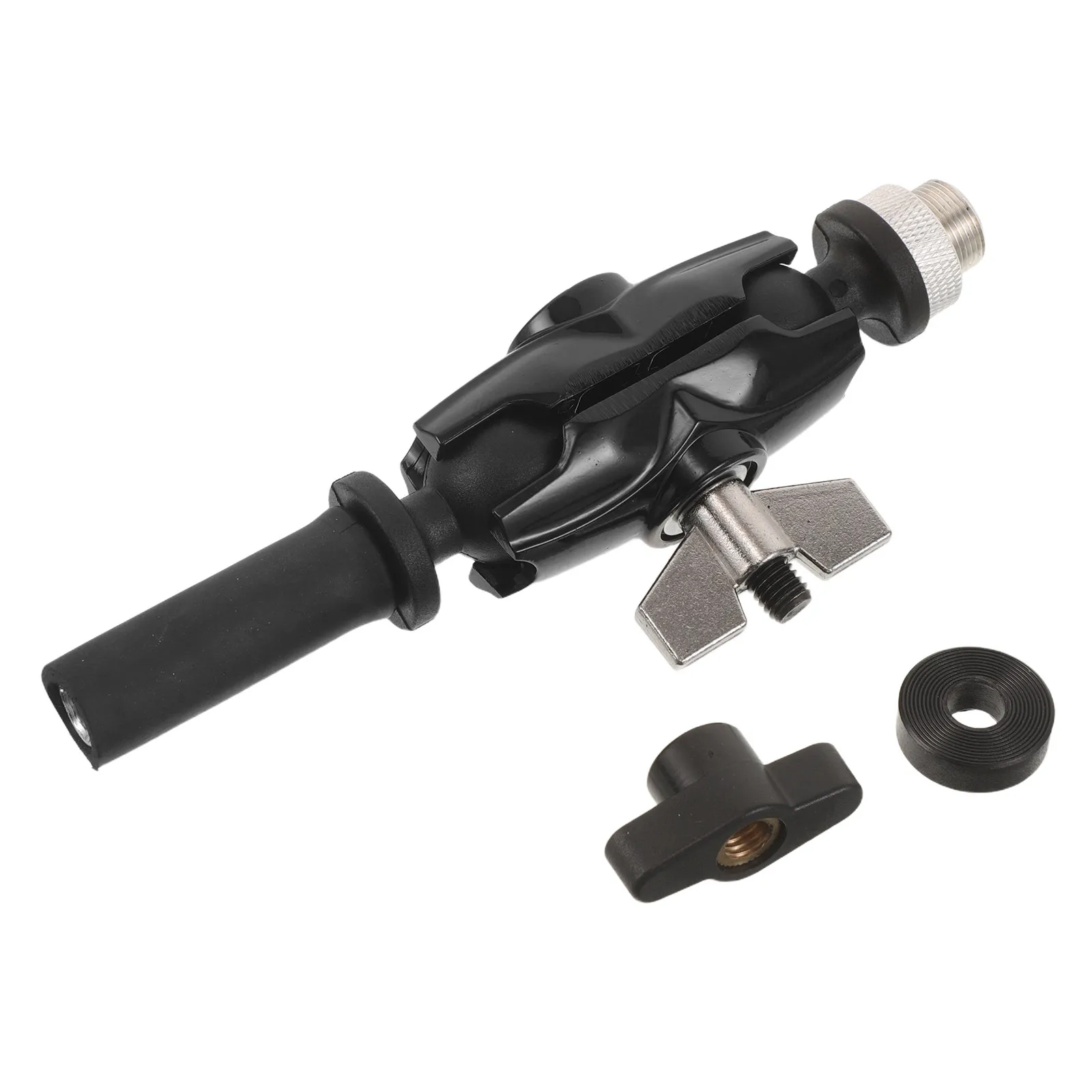 Drum Mic Clip with Adjustable Mini Ball Joint for Electronic Drum Rack, Cymbal Stand Mount Microphone Holder