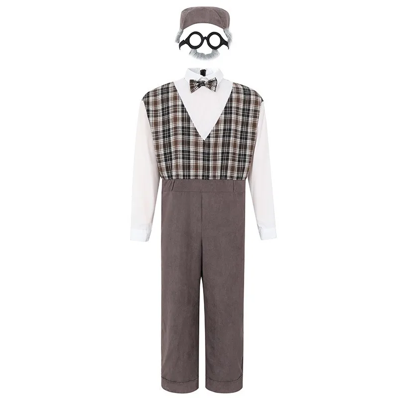 بدلة سيدي منقوشة للهالوين مجموعة شهم بريتي Sle رجل يبلغ من العمر بدلة مكونة من قطعتين ملابس نسائية عرقية زي المسرح #5