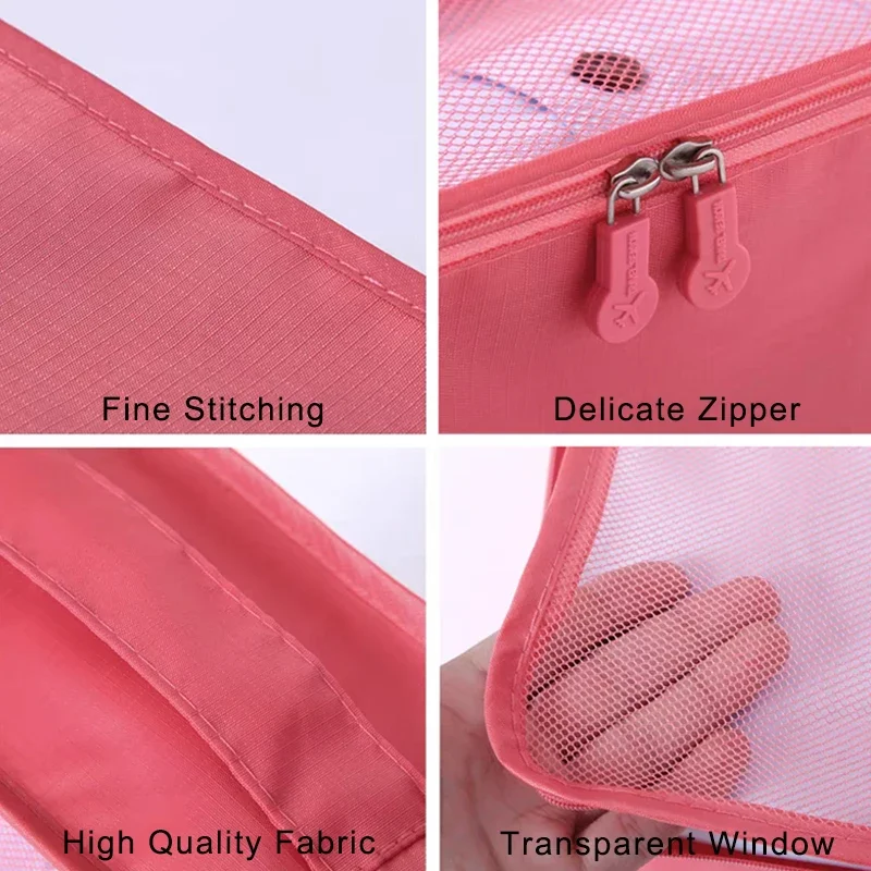 6pcs Travel Organizer Bags 4