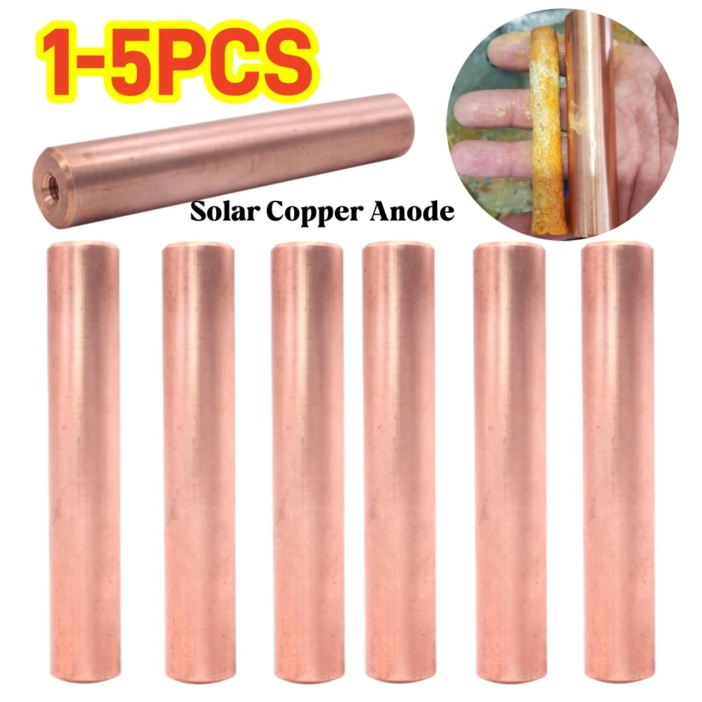 

Сменный медный анод для солнечного ионизатора Sun Shock: высокоэффективный анодный стержень для бассейнов, замена медного анода для солнечных ионизаторов