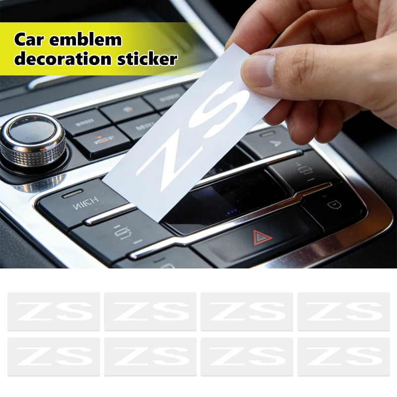 Car Logo Sticker Emblem Auto Body Decal Decor Accessories For MG EV HS ZS 7 3 5 6 350 550