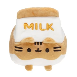 Cute poppy Chocolate Milk Cat soft Stuffed Pussy Christmas Gift Toys for Christmas 13cm