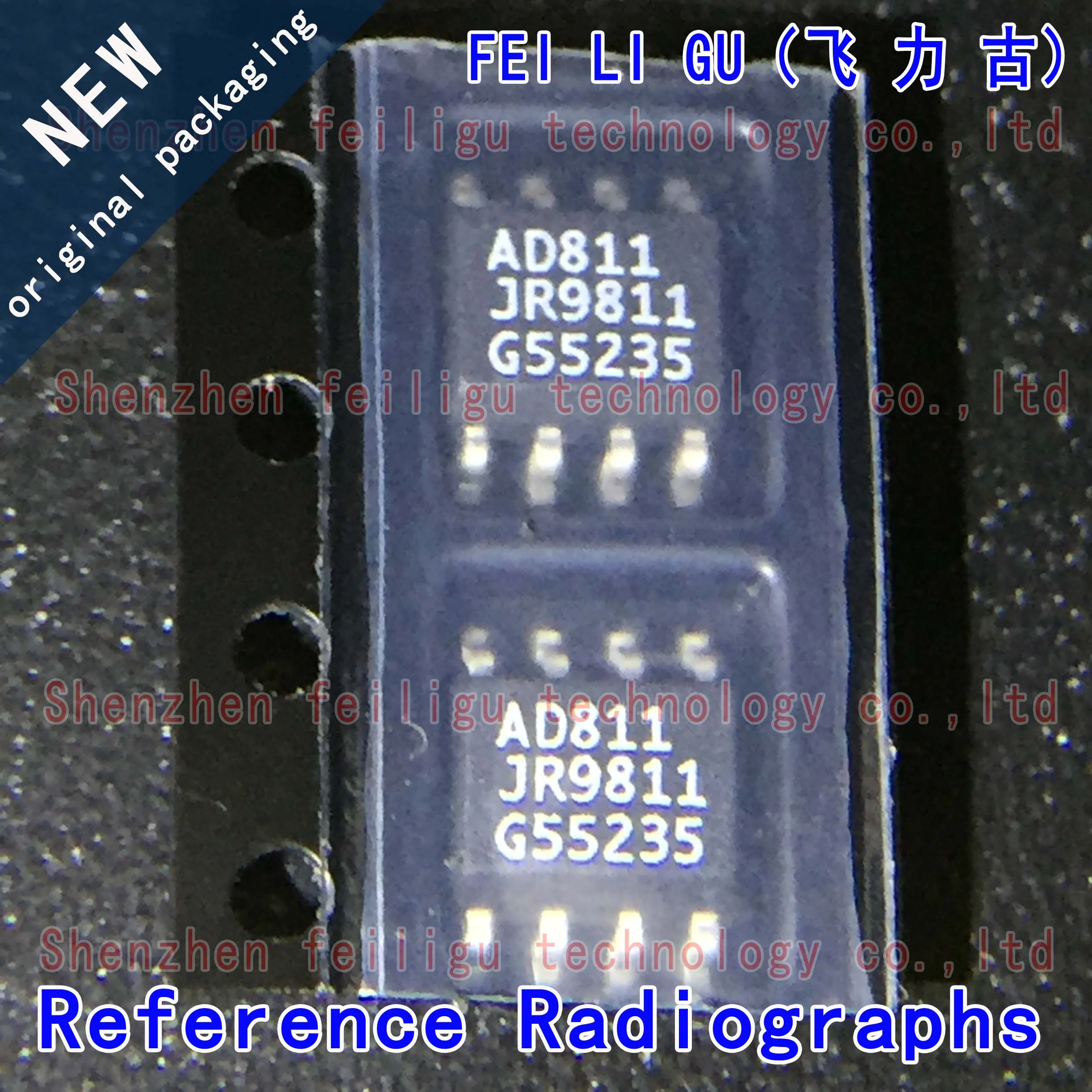 1~30PCS 100% New Original AD811JRZ-REEL7 AD811JRZ AD811JR AD811J Package:SOP8 Video Amplifier Chip