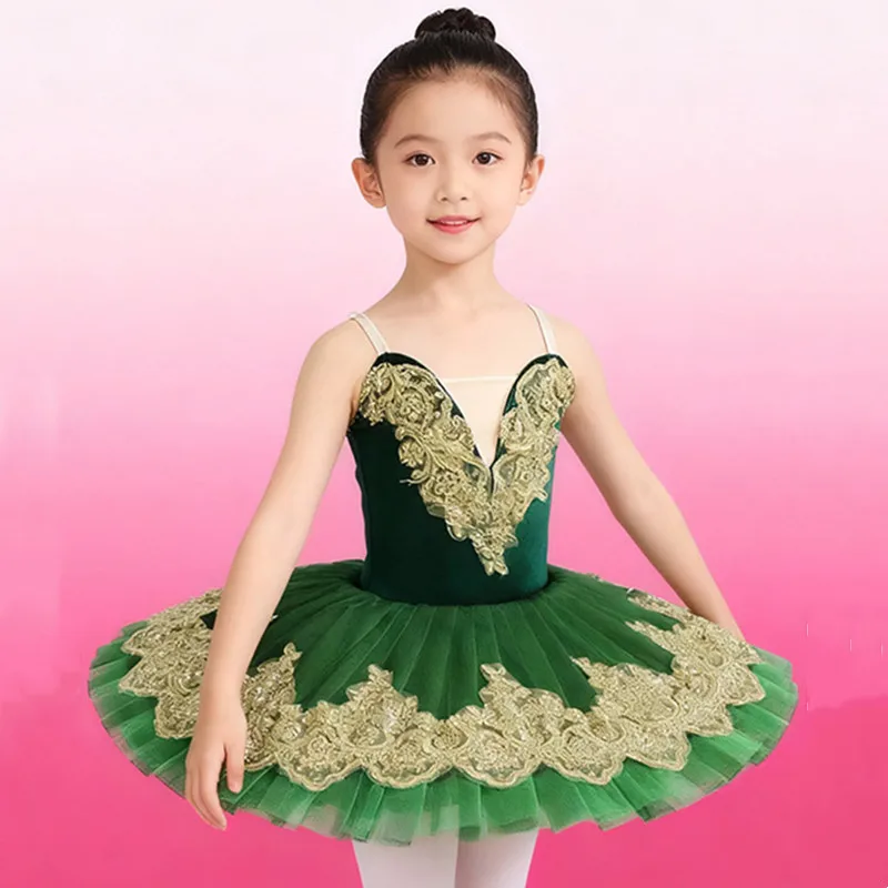 Costumes de danse d'été Tutu fille justaucorps de Ballet enfants tenue robes fête robe de Ballet enfants vêtements ballerine filles robes