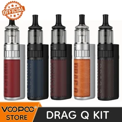 VOOPOO – Cigarette électronique Drag Q, Kit officiel, batterie 1250mAh, Mod 25W et 3.5ml, dosette ITO-X, compatible avec la bobine ITO M0 M3