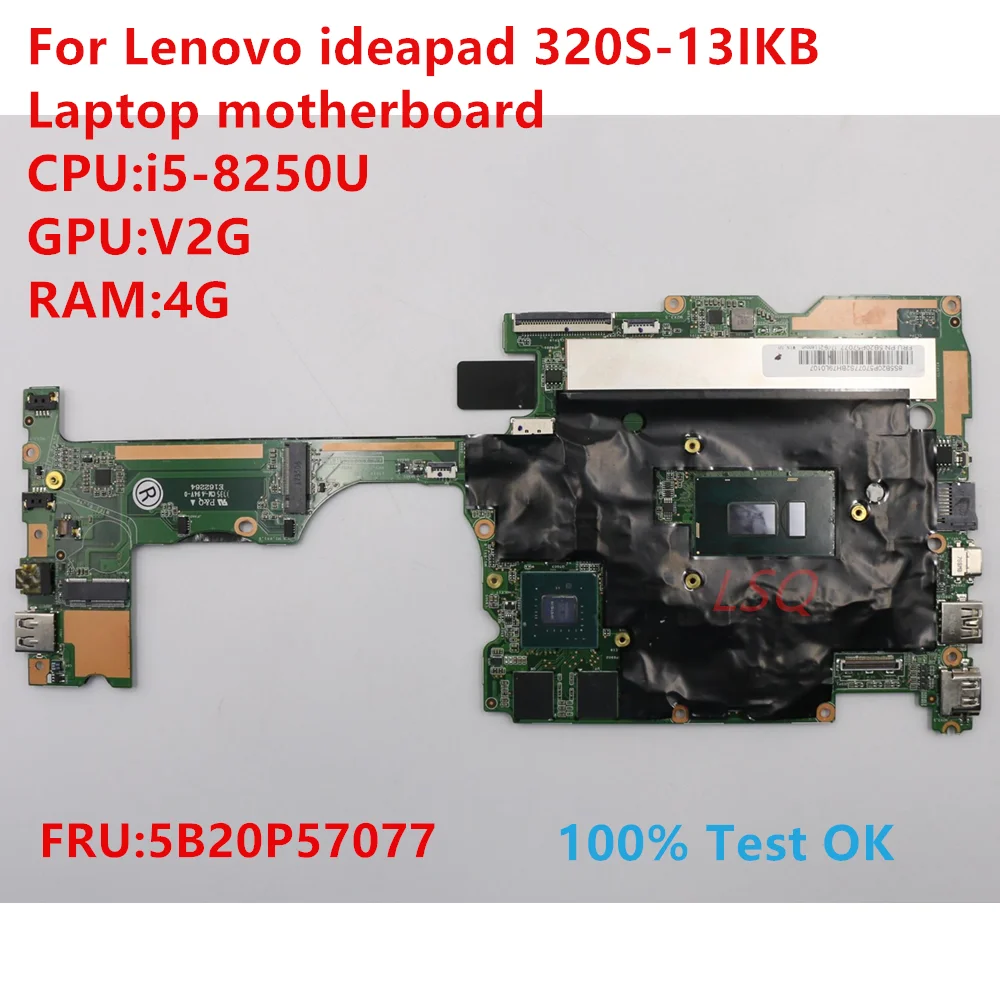 

For Lenovo Ideapad 320S-13IKB Laptop Motherboard With CPU:i5-8250U FRU:5B20P57077 100% Test OK