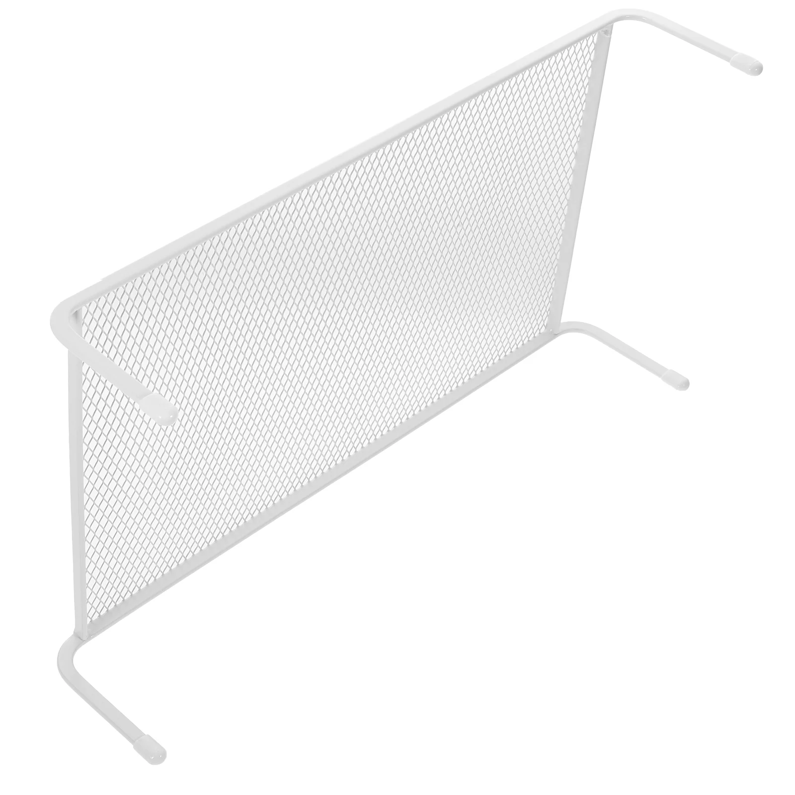 

Laptop Desktop Computer Elevated Monitor Bracket Raised Base Storage Riser Stand No-punch Shelf Adjustable White Clear Display