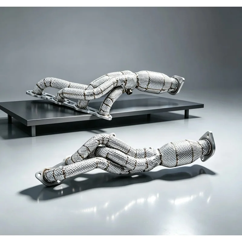 SS304 Sport Exhaust Manifold System for Lexus RC F 2016-2020 5.0L 2UR-GSE V8 Racing Upgrade Enhanced Performance Sound Power