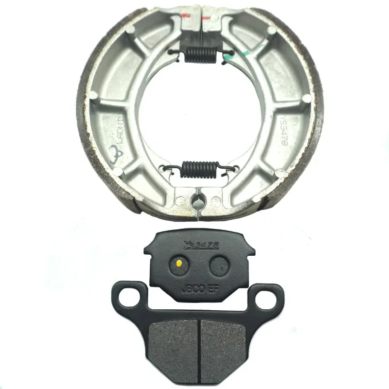 Zestaw przednich i tylnych klocków hamulcowych do motocykli SUZUKI GN125 1982 1983 1984 1985 1986-1990 GN125H China Made 2009-2021 GN 125 125H