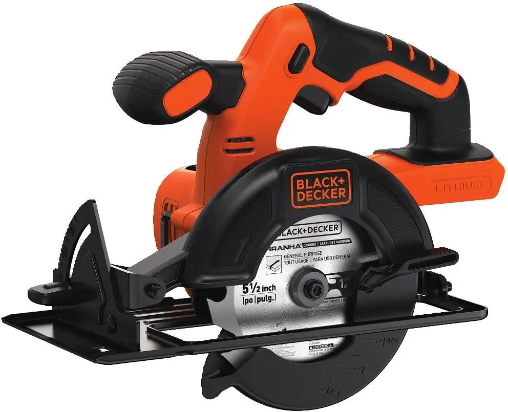 20V MAX Impact Driver Kit with 5-1/2-Inch Cordless Circular Saw (BDCI20C & BDCCS20B)