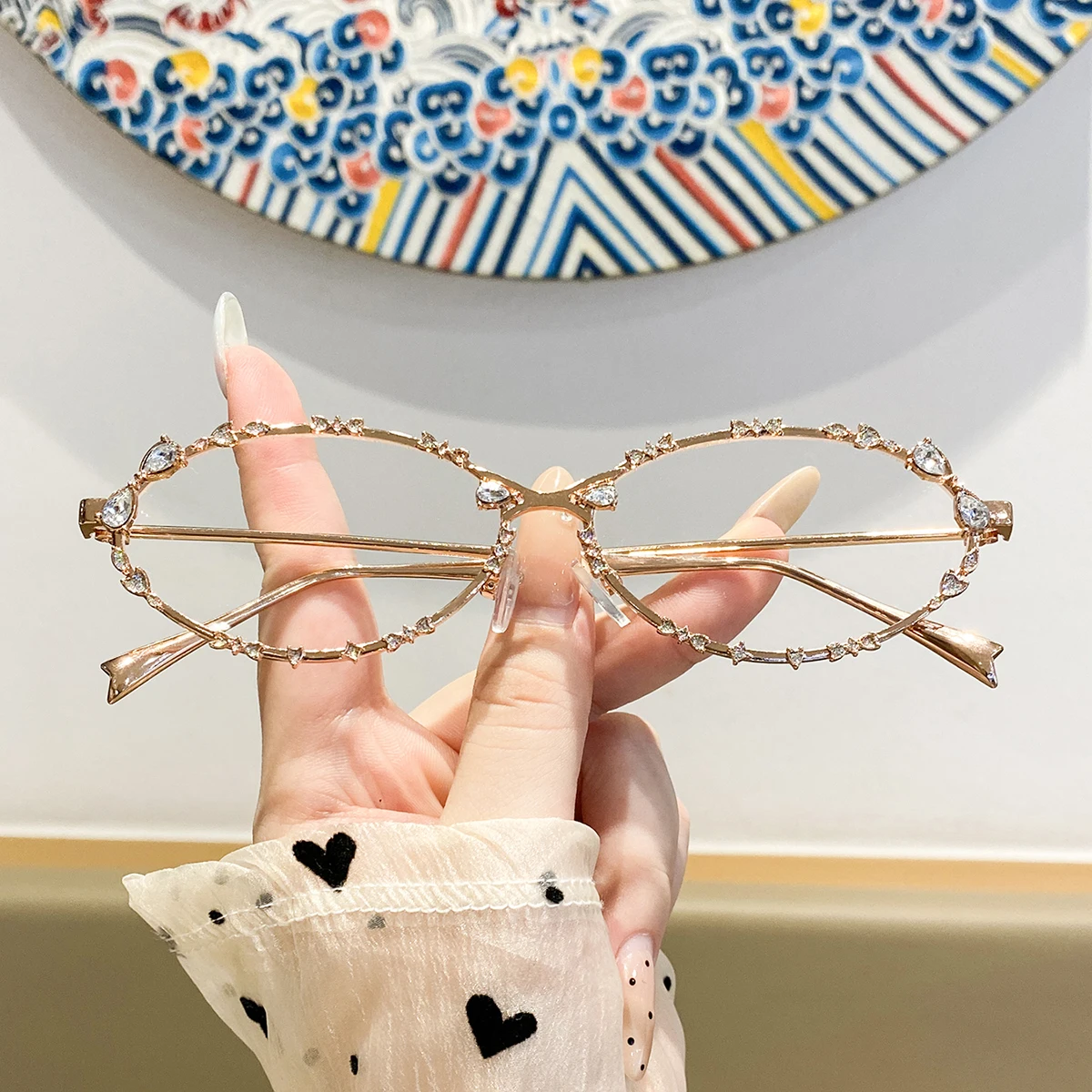 زوج واحد من نظارات نسائية بإطا - مراجعة Women'S Fashion Glasses Non Prescription وسعره