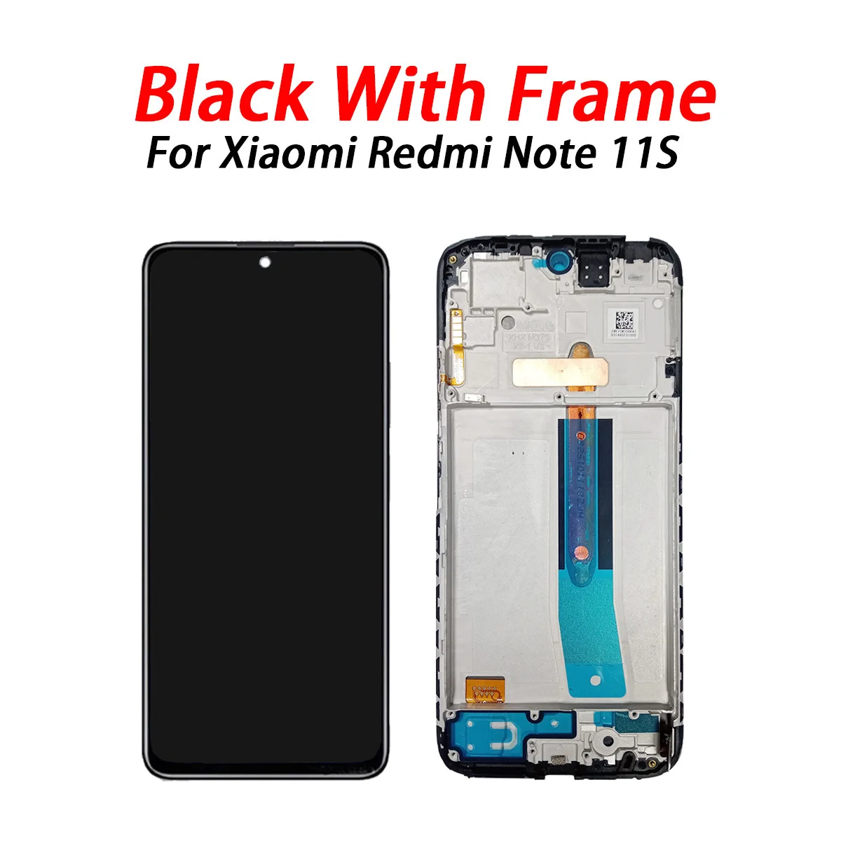 6.43\'\'TFT For Redmi Note 11S LCD Display Replace , For Redmi Note 11S 4G LCD 2201117SG,2201117SI LCD Replace