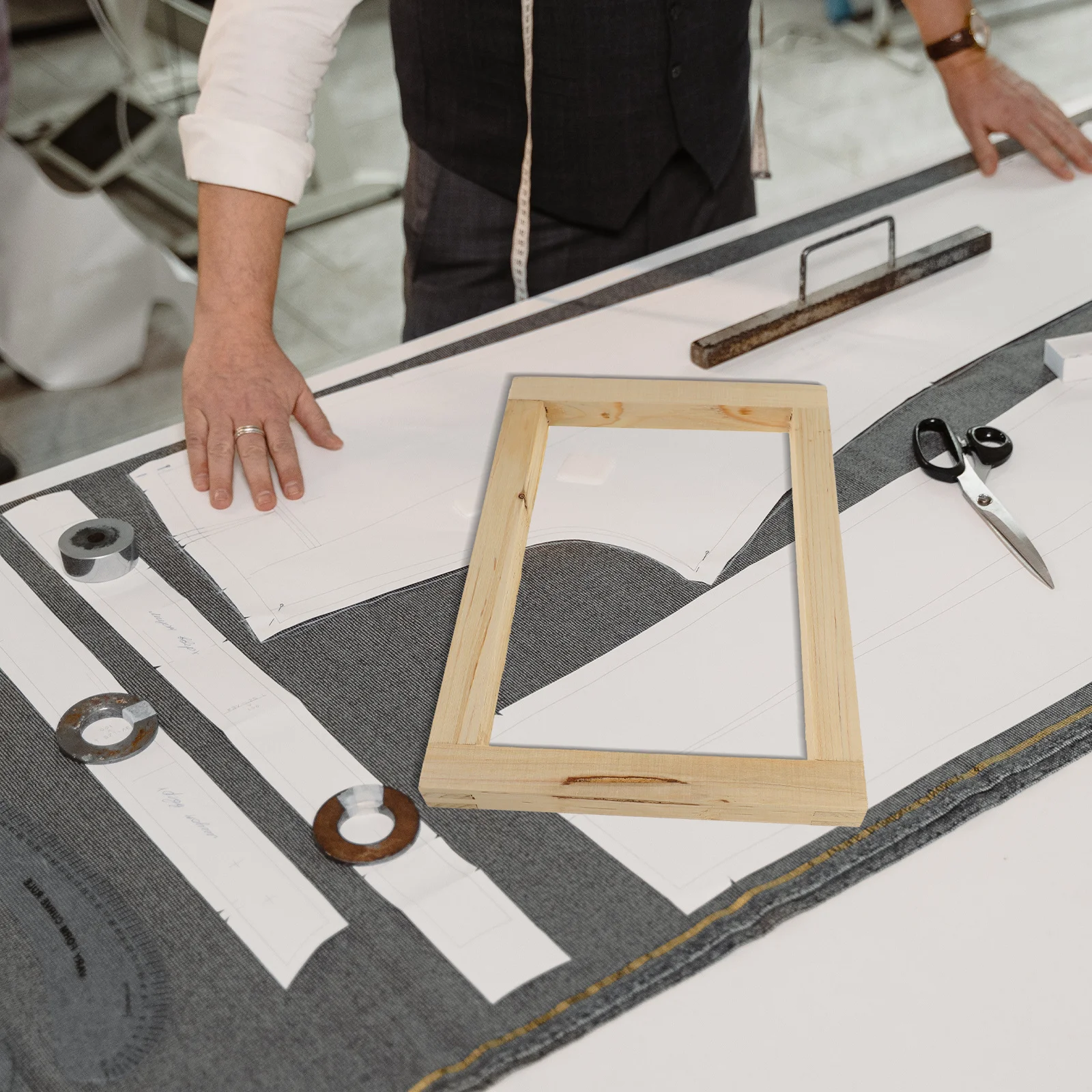 

Durable Wood Screen Printing Frame Portable Starter Kit for DIY Enthusiasts Exquisite Workmanship Reliable Performance