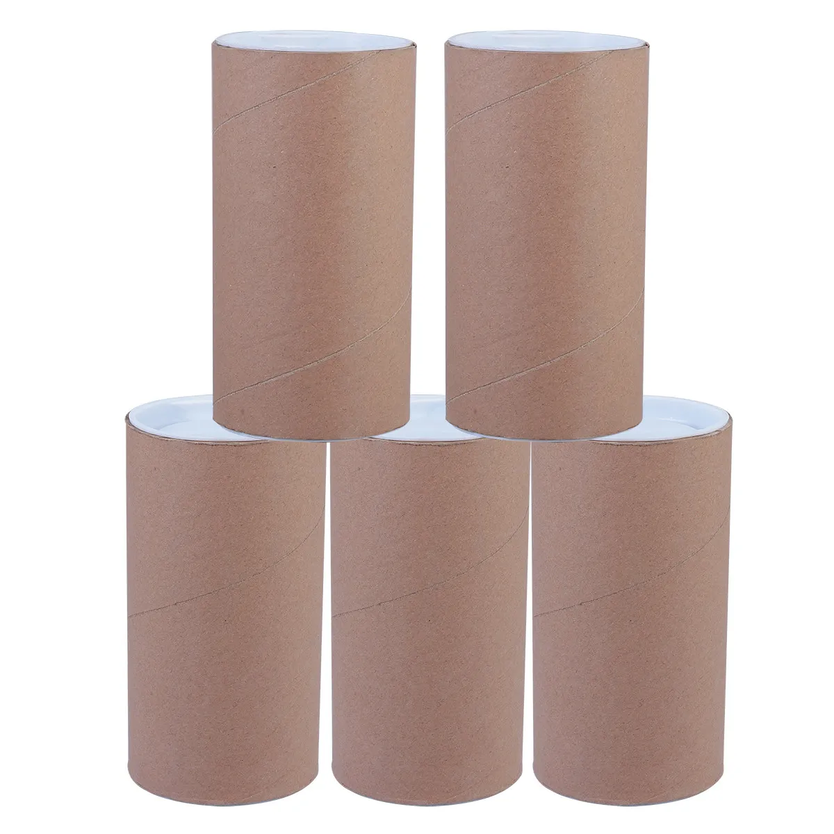 5pcs-natural-kraft-mailing-tube-set-smooth-burr-free-pressure-resistant-for-poster-storage-document-shipping-art-roll-protection