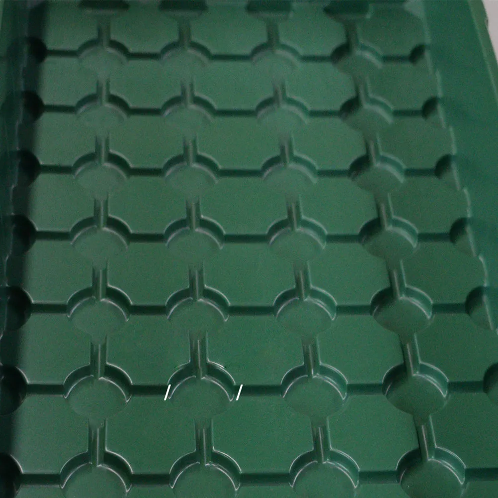 

8Pcs Plant Growing Box Set Succulent Planter Transparent Tray Large Green Base Breathable Seedling Tray for Home Farm Balcony