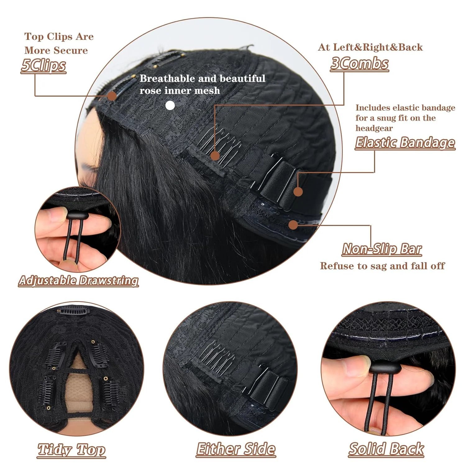 Thumbnail 4 - #9 Cheap Clip-In U-Part Wigs Worth Buying