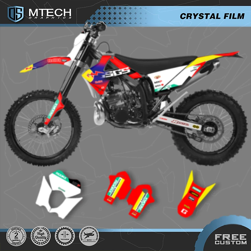 

DSMTECH New Style Graphics Backgrounds Decals Stickers Kit For GASGAS 2010 2011 EC MC 200 250 300 350
