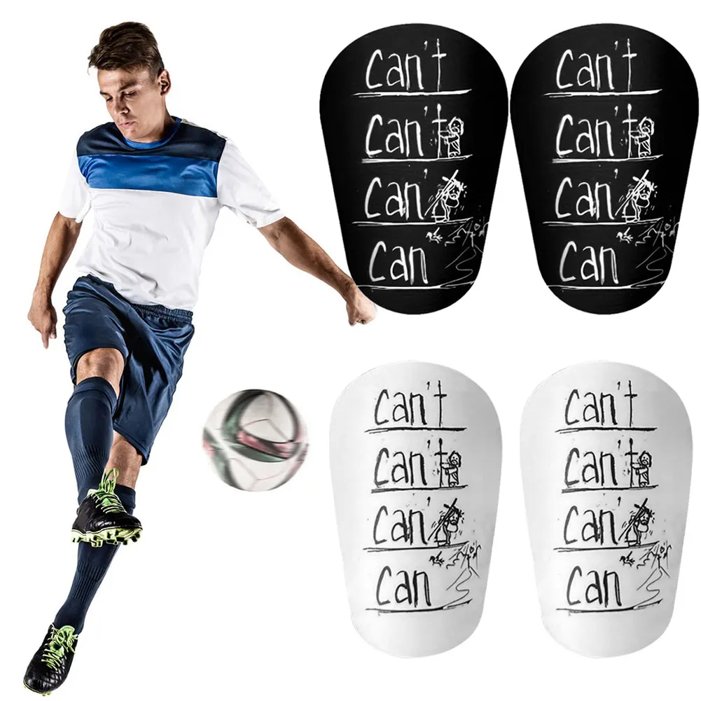 Mini Shin Pads Wear-resistant Shock Absorbing Soccer Leg Protector Football Training Shin Guards Soccer Training Shank Board