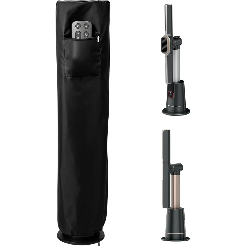 Dustproof Fan Cover for TH205CO TH202 TF202 STF202 SWH Tower Blower Polyester Material with Adjustable Drawstring 130x35cm