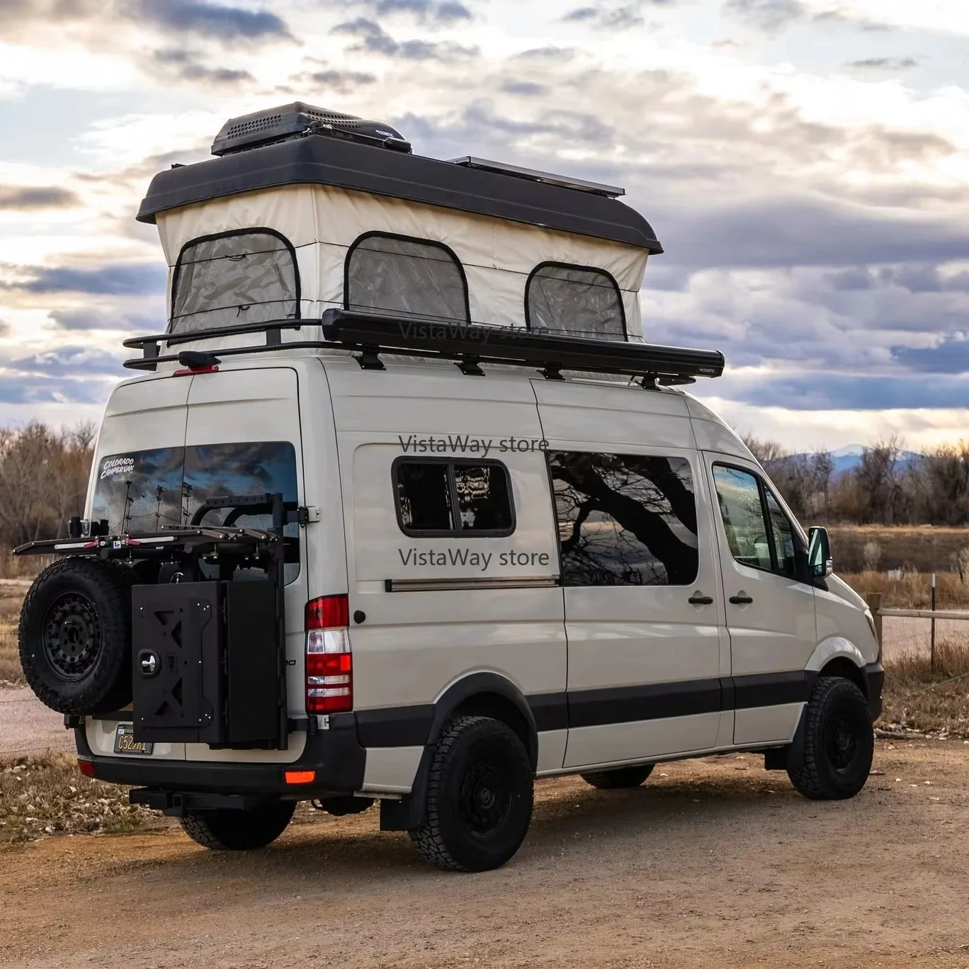 Sprinter Interior Kit Rooftop Tent Hard Shell with Annex Van Conversion Kit Factory Price