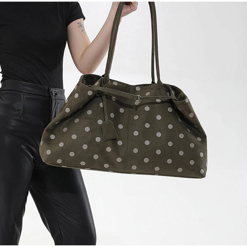 Vintage Casual Tote Tasche Neue Große-kapazität Handtasche Europa Amerika Beliebte Heißer Verkauf Unterarm Tasche Hochwertige Pu Pendler Taschen – Detail 33