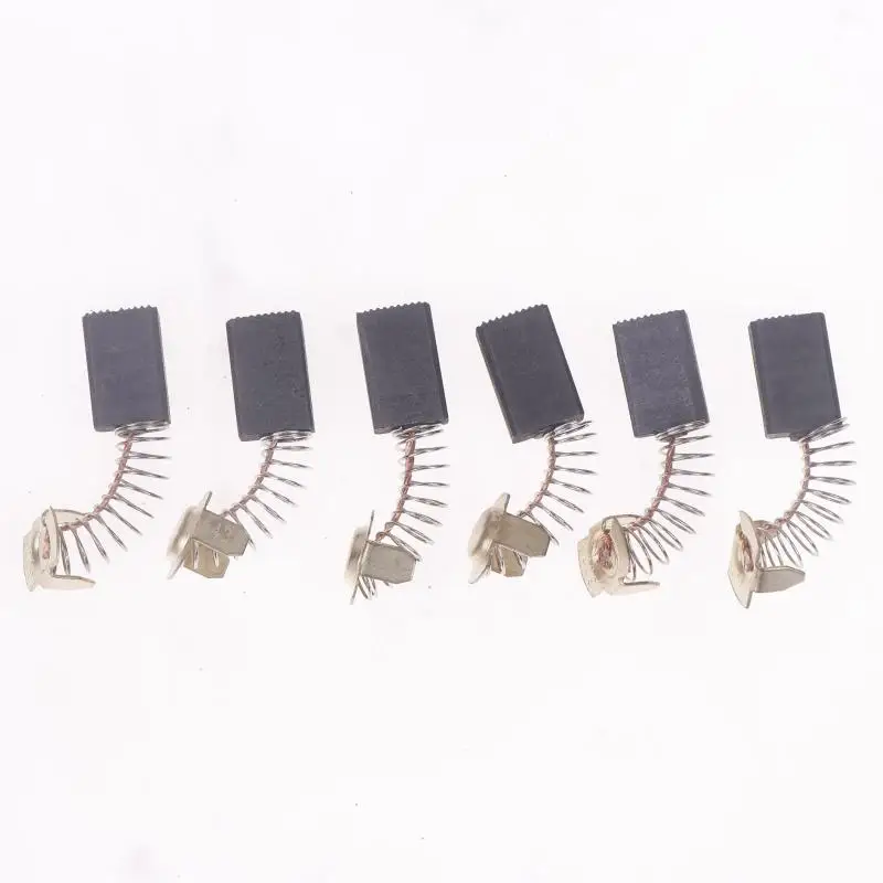 

60Pcs 10 Sizes Carbon Brushes Graphite Carbon Brushes Replacement For Power Tool For Hammer Drills Circular Saws Angle Grinders