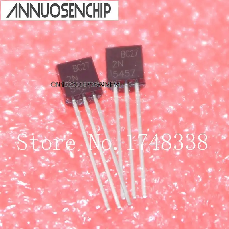 10PCS New and Original  2N5457 TO-92 N-Channel Transistor 2N5457