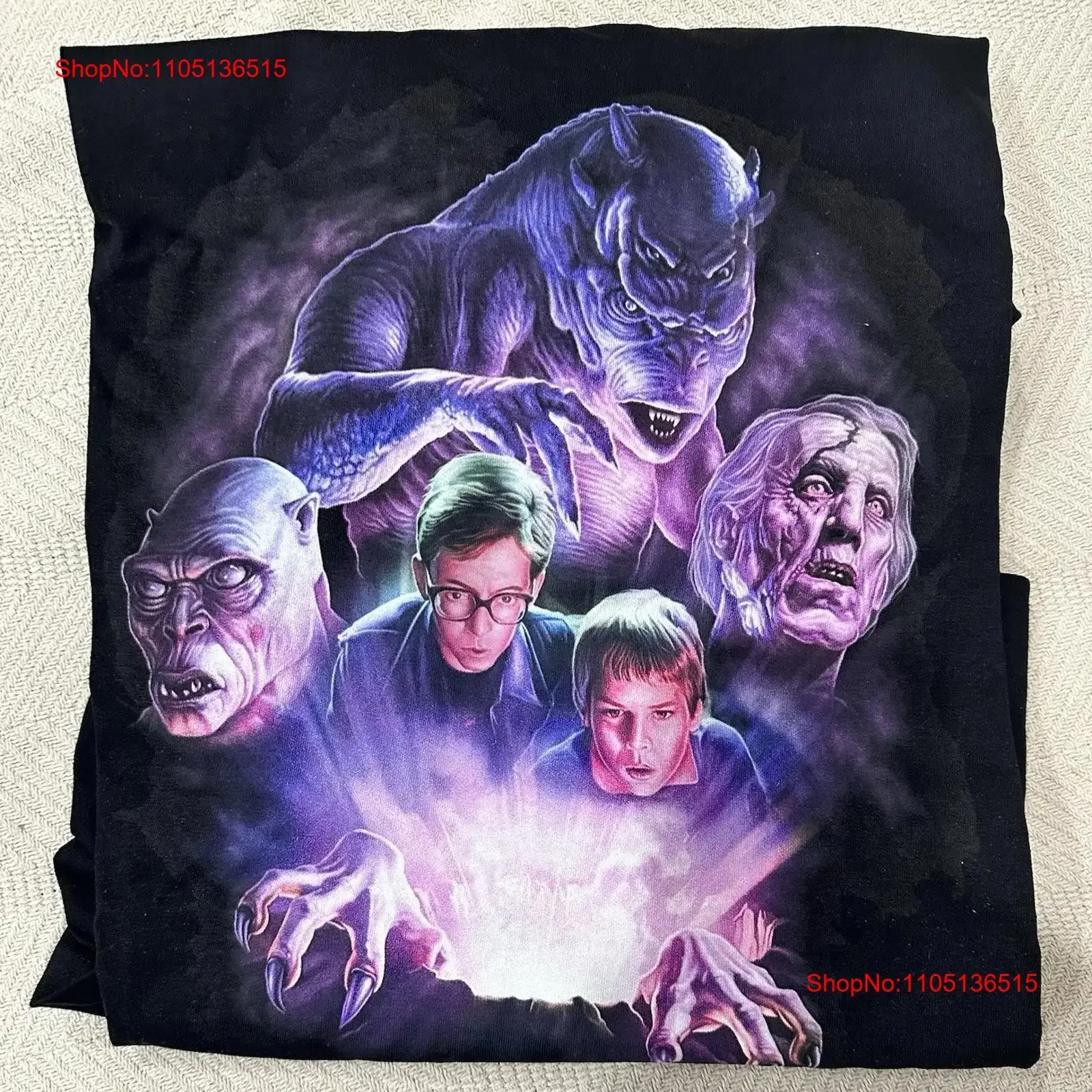 

Футболка The Gate 3X Stephen Dorff Zobie Fright Box Max Cave 80s Horror UNUSED, винтажная стираная дизайнерская одежда, универсальная