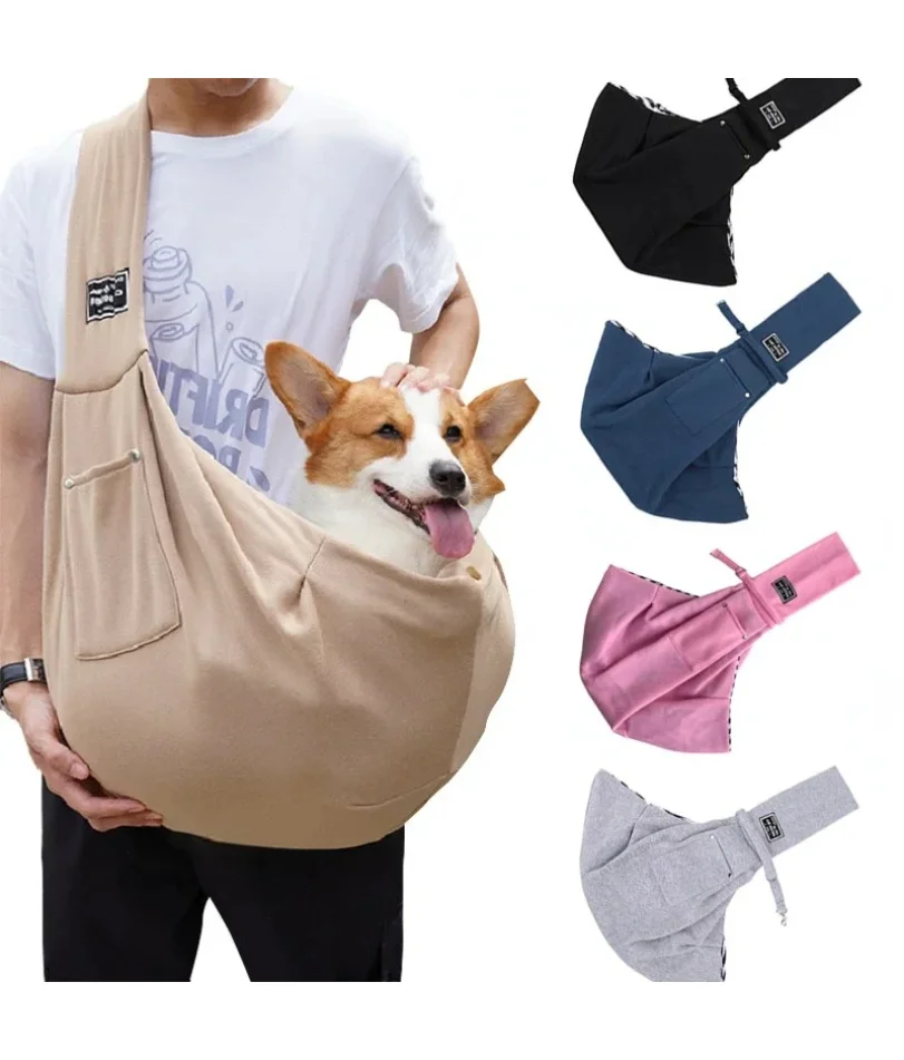 

Comfortable Dog Bag Pet Crossbody Shoulder Bag Outdoor Travel Portable Cat Puppy Sling Carrier Bag Pet Carrying Supplies