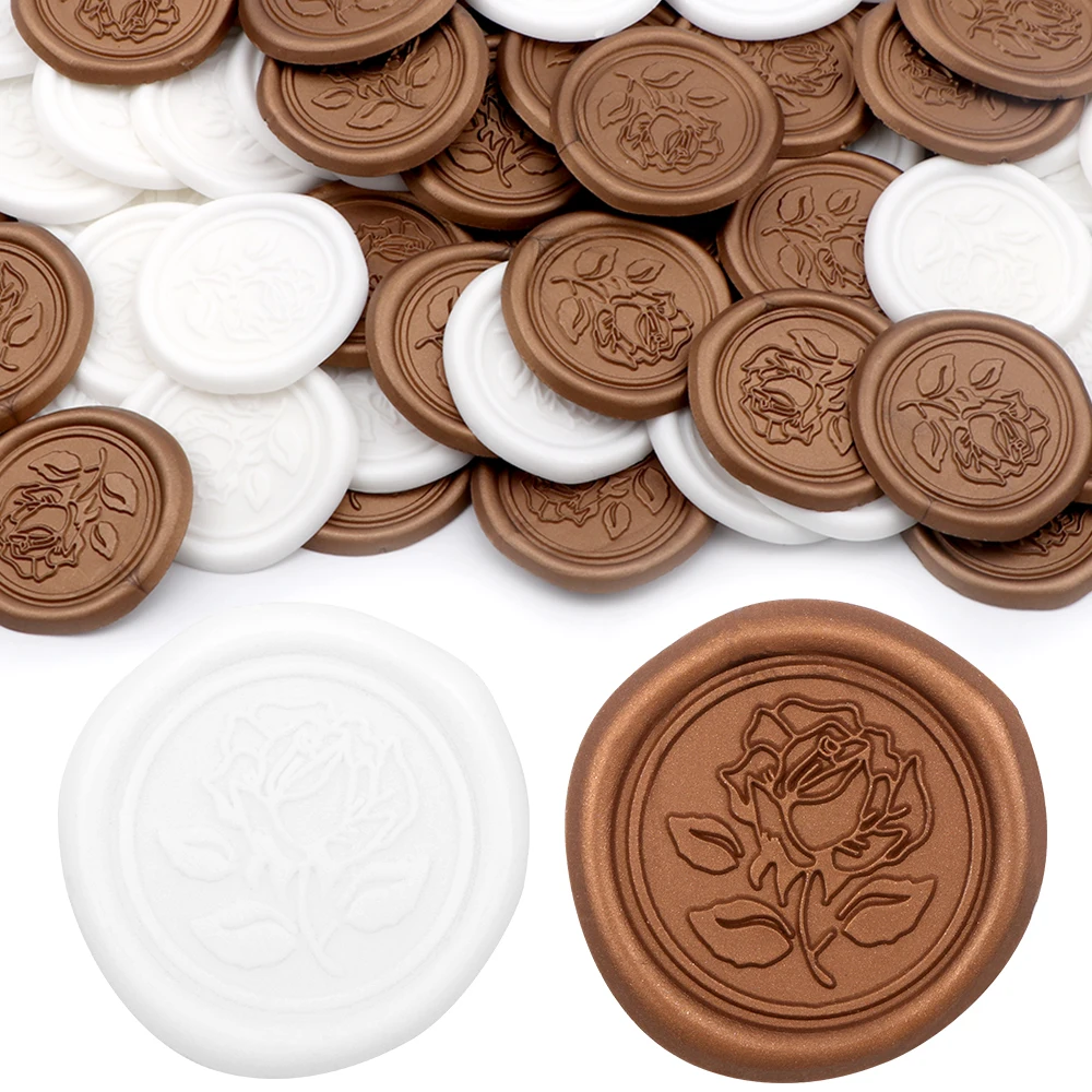 25Pcs White And Gol…