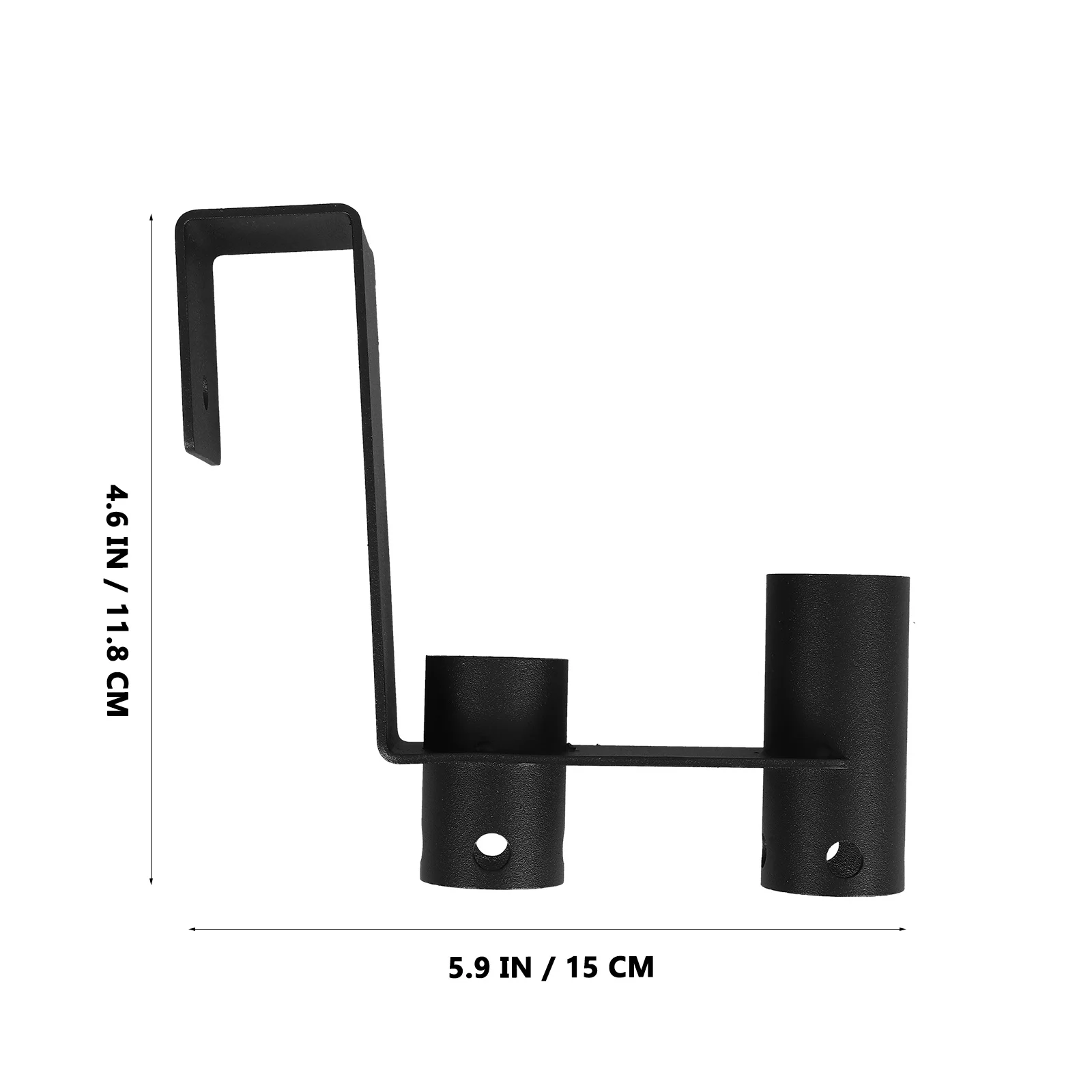 2 قطعة أداة حمام السباحة شماعات الثقيلة تجمع سياج السنانير منظم معلق لمعدات التنظيف أقطاب الكاشطات ورقة مسامير شبكات #5