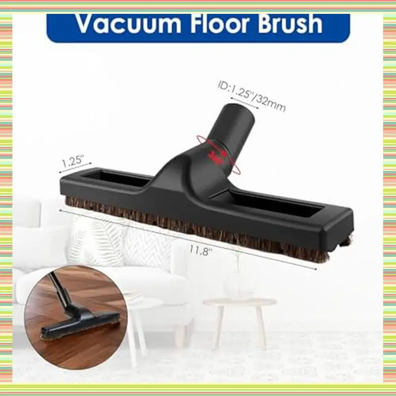 

A97P Универсальный комплект вакуумных насадок 1 1/4 дюйма для магазинов, аксессуары для пылесоса с насадками для вакуумной щетки, гибкий щелевой инструмент