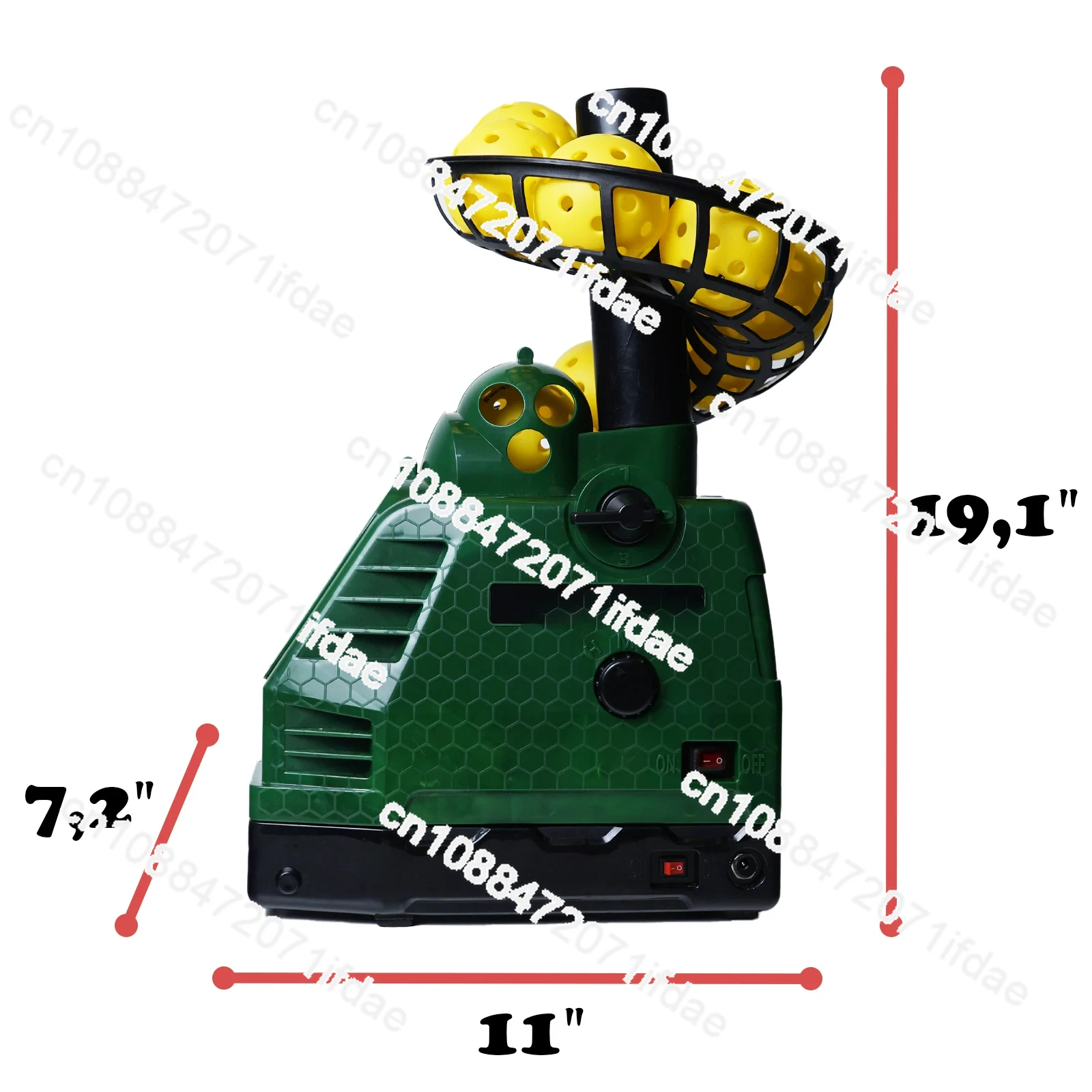 680PBH Pickleball Starter Kit, Including Launch Machine