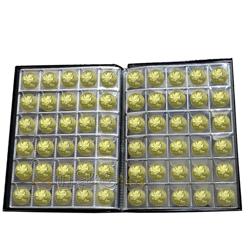 480 Coin Collectible Organizer Memorial Album Collector's Book Convenient Storage Display Coin Display Organizer for Collectors
