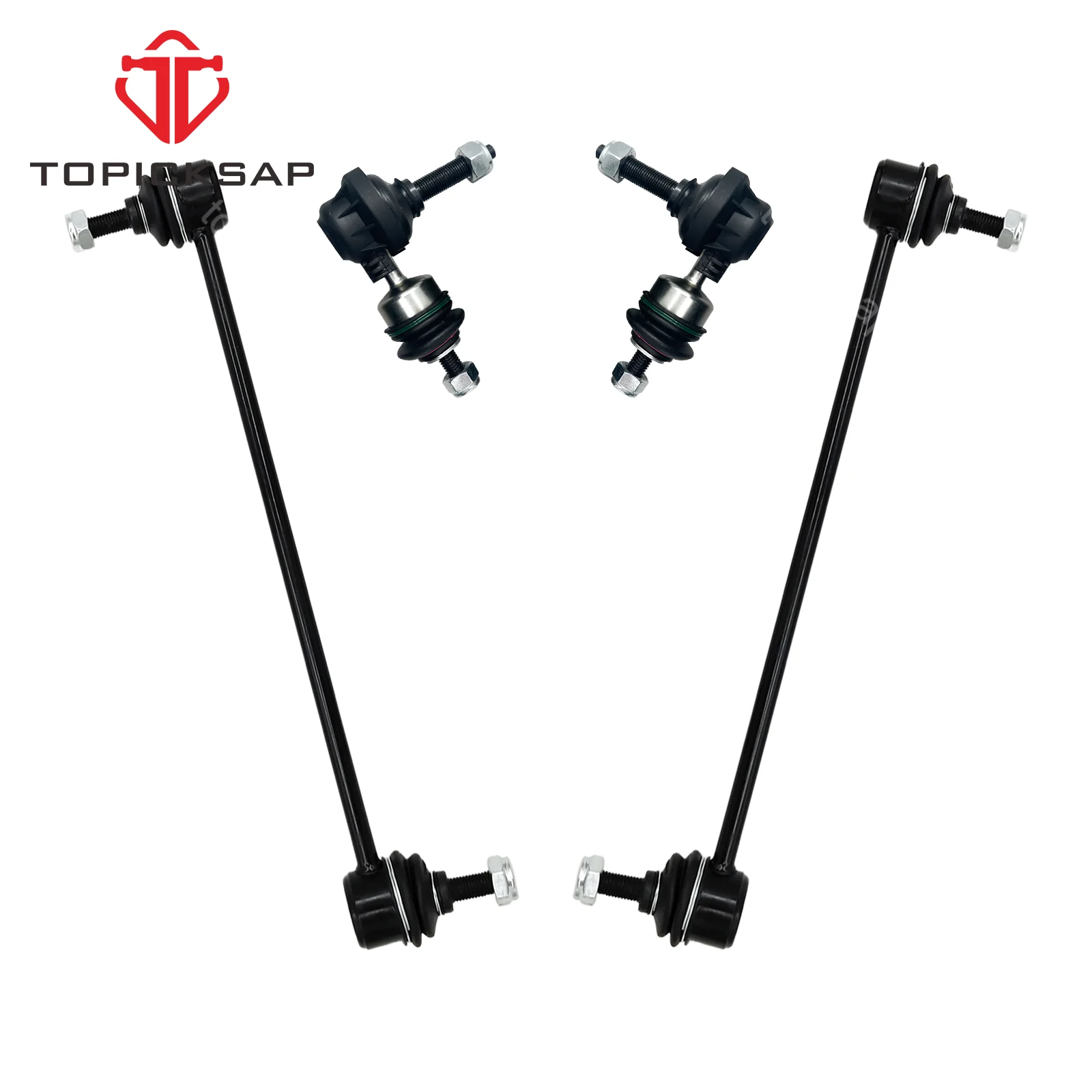 TOPICKSAP 4 قطعة مثبت الجبهة الخلفية Sway Bar نهاية الروابط لفورد فوكس C-Max 2013 2014 2015 2016 2017 2018 31340273 CV6Z5K484B