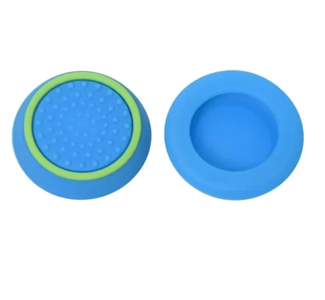 Dual-color Silicone Thumb Stick Grip Cap Cover for Playstation 5 PS5 PS4 Slim/Pro Xbox Series X/S Game Controller Thumb Grip Cap