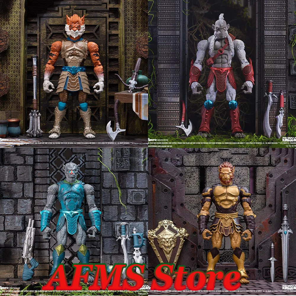 

Original Warriors Of The Kindom Series 1/12 Cougar Coldu Lynx Lake White Tiger Atlas White Ape Pell 6.5" Action Figure Animal